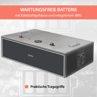 400Ah 24V Lifepo 4 Lithium Batterie | Akku Untersitz mit BMS
