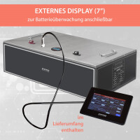 400Ah 24V Lifepo 4 Lithium Batterie | Akku mit BMS, Bluetoot