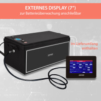200Ah 24V Lifepo 4 Lithium Batterie | Akku mit BMS, Bluetoot