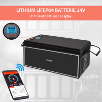 200Ah 24V Lifepo 4 Lithium Batterie | Akku mit BMS, Bluetoot