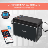 150Ah 24V Lifepo 4 Lithium Batterie | Akku mit BMS, Bluetoot