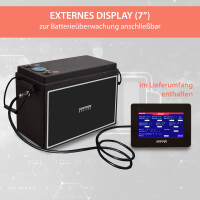 100Ah 24V Lifepo 4 Lithium Batterie | Akku mit BMS, Bluetoot