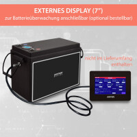 100Ah 24V Lifepo 4 Lithium Batterie | Akku mit BMS, Bluetoot