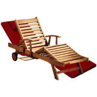 Gartenliege Auflage 200cm x 62cm fü slider