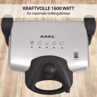 Kontaktgrill Tischgrill Barbecue BBQ Elektro Kontakt Grill E