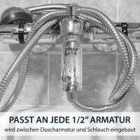 Bergkristall | Dusche | Wasserbelebung + Vitalisierung Vita 