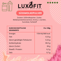 Toffee Süßmolke Drink Pulver mit Whey Protein 8