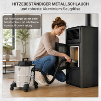 20 l Ascheabsauger Vesuve | Aschestaubsauger | Aschesauger |