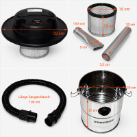 20 l Ascheabsauger Vesuve | Aschestaubsauger | Aschesauger |