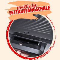 Raclette für 16 Personen | 2100W | Antihaftbeschichtet 