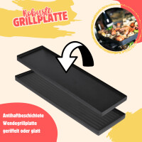 Raclette für 4 Personen | 600W | Antihaftbeschichtet - 